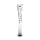 Rosec Jewels-Minimal Cubic Zirconia Engagement Ring with Certificate