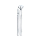 Rosec Jewels-Simple Cubic Zirconia Solitaire Wedding Ring Set for Women