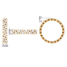 Rosec Jewels-Zircon Wedding Anniversary Eternity Ring