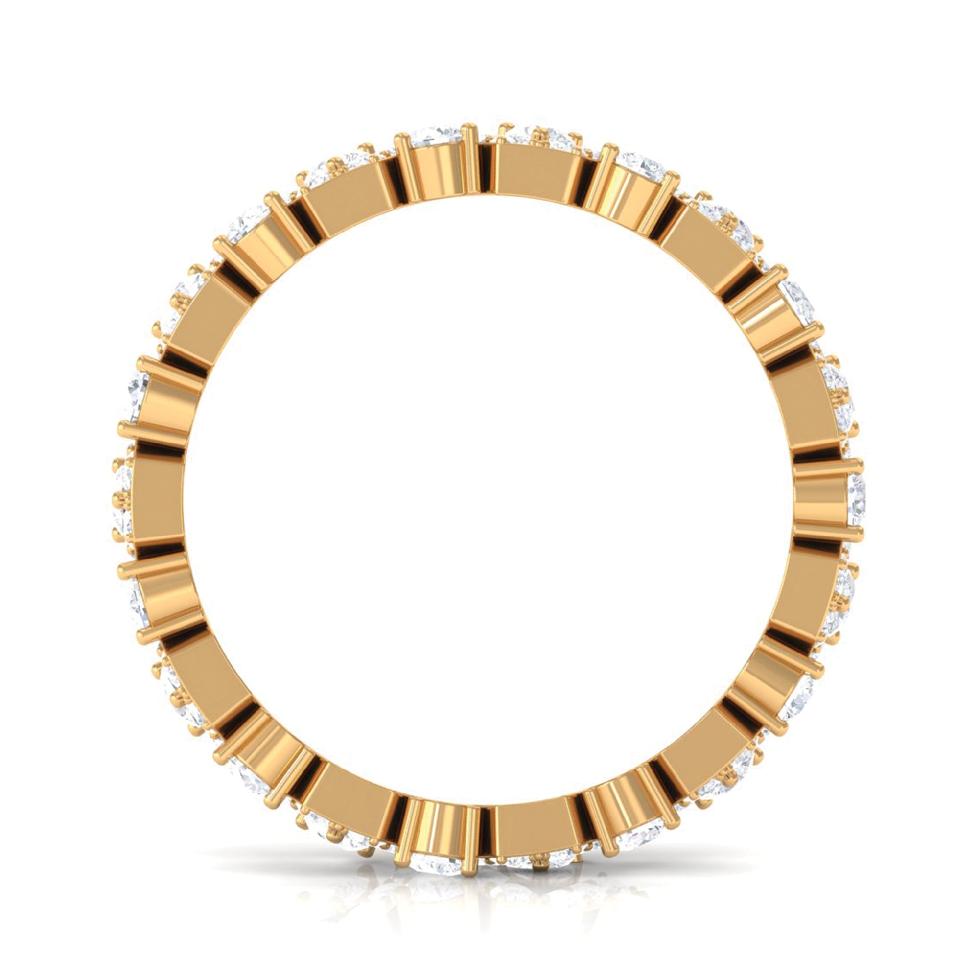 Rosec Jewels-Zircon Wedding Anniversary Eternity Ring