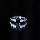 Certified 1.6 Carat Lab Grown Black Diamond Emerald Cut Engagement Ring with Side Stones AAAA ( Synthetic ) - Rosec Jewels