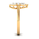 Cubic Zirconia Engagement Ring in Illusion Setting AAAA - Rosec Jewels