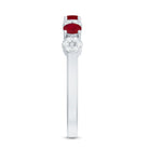 Genuine Ruby Half Eternity Ring with Diamond for Women AAA - Rosec Jewels