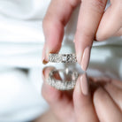 Bezel Set Round Diamond Filigree Ring Natural - ( HI-SI ) - Rosec Jewels