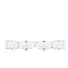 Rosec Jewels-Heart Shaped Moissanite Wedding Band for Women