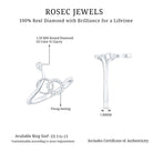 Rosec Jewels-Natural Diamond Minimalist Promise Ring for Her