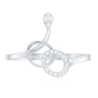 Rosec Jewels-Natural Diamond Minimalist Promise Ring for Her