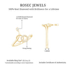 Rosec Jewels-Natural Diamond Minimalist Promise Ring for Her