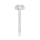 Rosec Jewels-Round Shape Diamond Ring in Illusion Setting