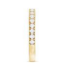 Bar Set Moissanite Half Eternity Band For Women D-VS1 - Rosec Jewels