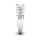 Certified Real Diamond Wedding Band Ring for Women Natural - ( HI-SI ) - Rosec Jewels