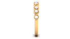 Rosec Jewels-Natural Diamond Half Eternity Infinity Ring for Valentines