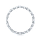 Rosec Jewels-Oval and Marquise Cut Moissanite Stackable Eternity Ring