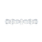 Rosec Jewels-Oval and Marquise Cut Moissanite Stackable Eternity Ring