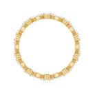 Rosec Jewels-Oval and Marquise Cut Moissanite Stackable Eternity Ring