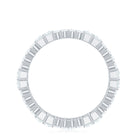 Rosec Jewels-Unique Moissanite Eternity Wedding Band Ring