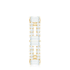 Rosec Jewels-Unique Moissanite Eternity Wedding Band Ring