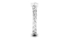 Rosec Jewels-Real Diamond Promise Ring with Braided Shank