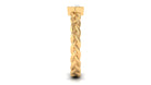 Rosec Jewels-Real Diamond Promise Ring with Braided Shank