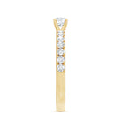 Natural Diamond Promise Ring for Engagement Natural - ( HI-SI ) - Rosec Jewels