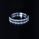 Rosec Jewels-Bar Set Moissanite Eternity East West Ring