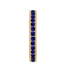 Certified Lab Created Blue Sapphire Full Eternity Ring in Channel Setting AAAA - Rosec Jewels