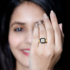 Vintage Style Diamond Engagement Ring for Men Natural - ( HI-SI ) - Rosec Jewels