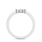 Rosec Jewels-Natural Diamond Promise Ring in Illusion Setting