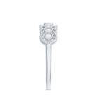 Rosec Jewels-Vintage Inspired Natural Diamond Anniversary Ring