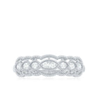 Rosec Jewels-Vintage Inspired Natural Diamond Anniversary Ring