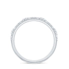 Rosec Jewels-Vintage Looking Diamond Band Ring for Women