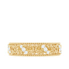 Rosec Jewels-Vintage Looking Diamond Band Ring for Women