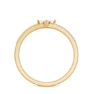 Rosec Jewels-Natural Diamond Engagement Ring with Split Shank
