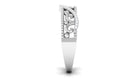 Vintage Inspired Real Diamond Wedding Band Natural - ( HI-SI ) - Rosec Jewels