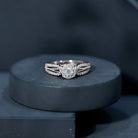 Certified Lab Grown Diamond Vintage Style Engagement Ring Lab - ( EF-VS ) - Rosec Jewels