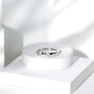 Lab Grown Diamond 5 MM Solitaire Band Ring Lab - ( EF-VS ) - Rosec Jewels