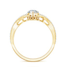 Rosec Jewels-Lab Grown Diamond Teardrop Designer Engagement Ring