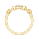 Certified 5 MM Lab Grown Diamond Promise Ring For Her Lab - ( EF-VS ) - Rosec Jewels