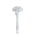Rosec Jewels-Certified 5 MM Lab Grown Diamond Nature Inspired Engagement Ring