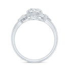 Rosec Jewels-2 Carat Lab Grown Diamond Bypass Engagement Ring
