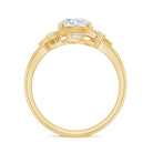 Rosec Jewels-2 Carat Lab Grown Diamond Bypass Engagement Ring