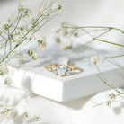 Lab Grown Diamond 6 MM Heart Shaped Engagement Ring Lab - ( EF-VS ) - Rosec Jewels
