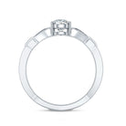 Rosec Jewels-Lab Grown Diamond Teardrop Split Shank Engagement Ring