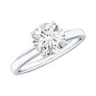 Lab Grown Diamond 1 Carat Engagement Ring For Women Lab - ( EF-VS ) - Rosec Jewels