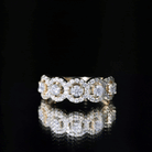Certified Lab Created Diamond Wedding Band Ring Lab - ( EF-VS ) - Rosec Jewels