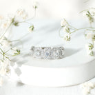 Rosec Jewels-Certified Lab Created Diamond Wedding Band Ring