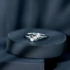 Rosec Jewels-Certified Lab Grown Diamond Three Stone Proposal Ring