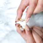 Rosec Jewels-Certified Lab Grown Diamond Three Stone Proposal Ring