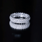 Certified Lab Grown Diamond Eternity Wedding Band for Her Lab - ( EF-VS ) - Rosec Jewels
