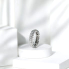 Rosec Jewels-Certified Lab Grown Diamond Eternity Wedding Band for Her